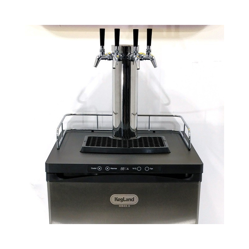 Kegerator Series X Quadruple Tap