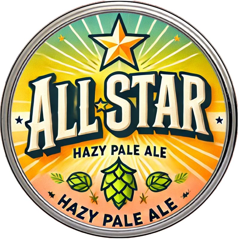 All Star Hazy Pale Ale Recipe Kit 23L