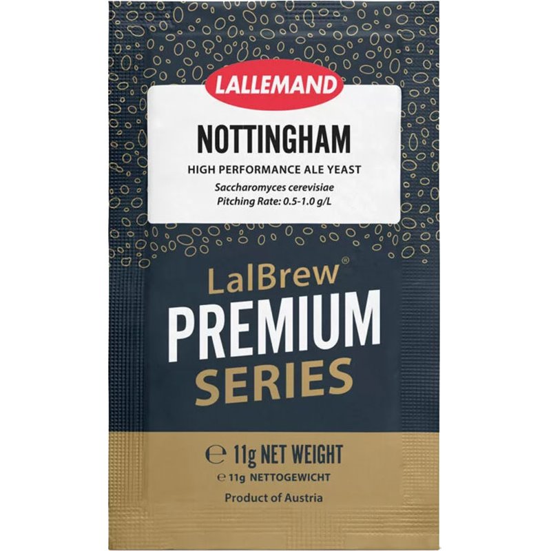 LalBrew Nottingham™ – High Performance Ale Yeast 11g