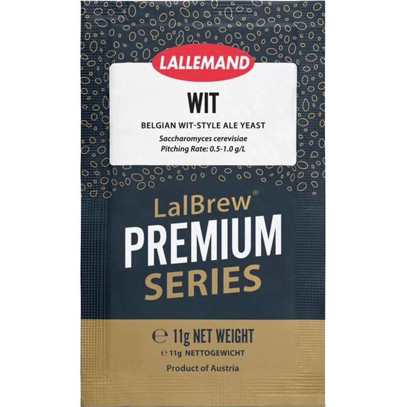 LalBrew Wit™ – Belgian Wit-Style Ale Yeast 11g
