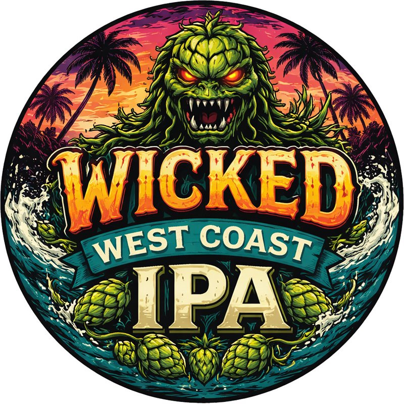 Wicked West Coast IPA Recipe Kit 23L
